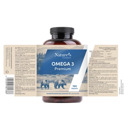 Premium Omega-3 Capsules